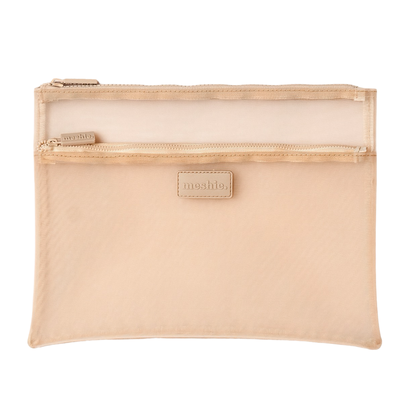 Beige Dual Pocket Meshie x 4