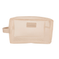 Beige Rectangle Meshie Pouch