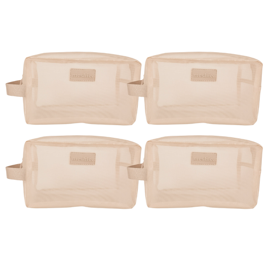 Beige Bundle Rectangle Meshie x 4
