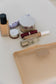 Beige Small Meshie Pouch