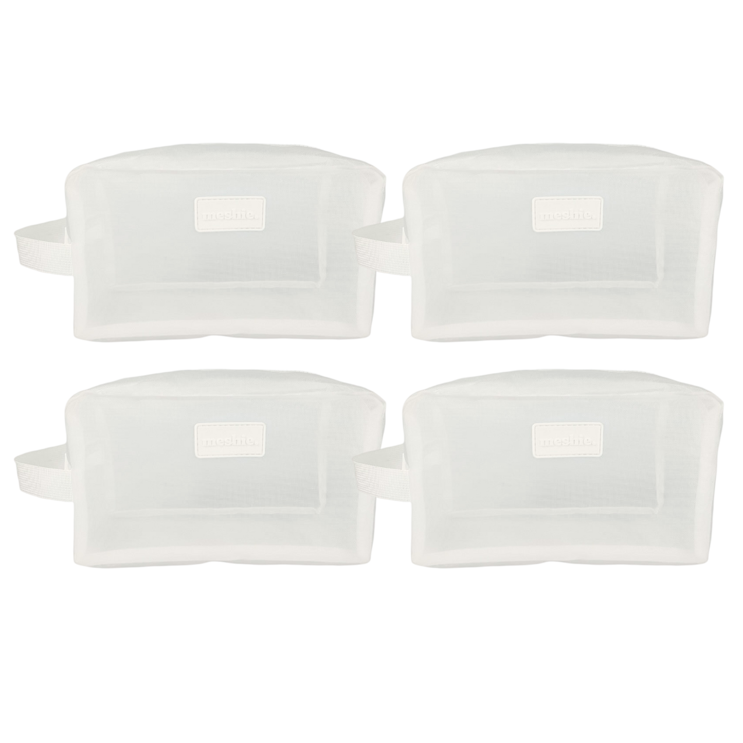 White Bundle Rectangle Meshie x 4