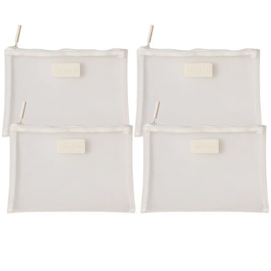 White Bundle Small Meshie x 4