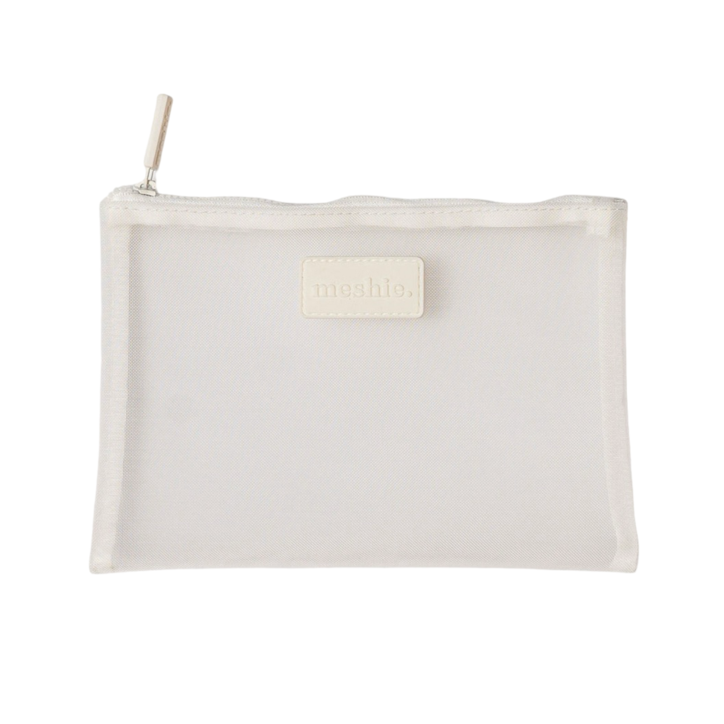 White Small Meshie Pouch